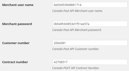 Canada Post Zone Chart