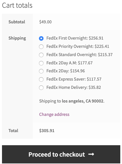 Split and Sum of shipping cost from a multiple vendors on a cart page