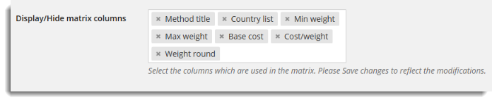 woocommerce weight based shipping options