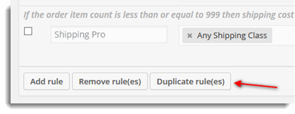 Copy/duplicate WooCommerce Shipping rules