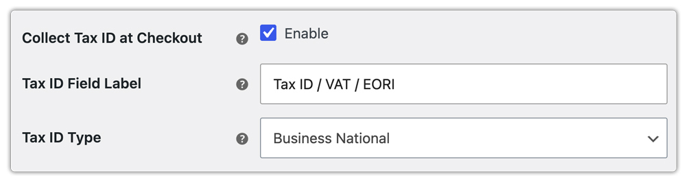 collect tax id