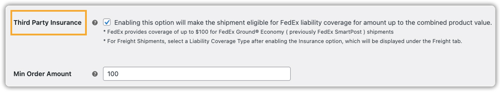 FedEx Insurance