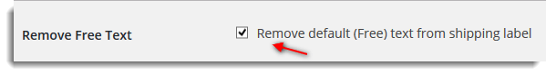 Remove Free shipping text from WooCommerce Checkout