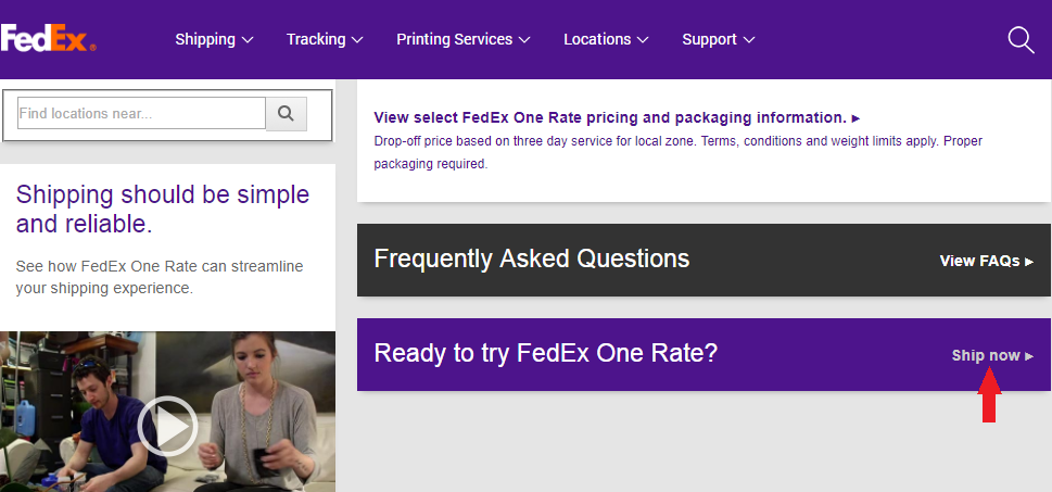 Fedex One Rate Chart