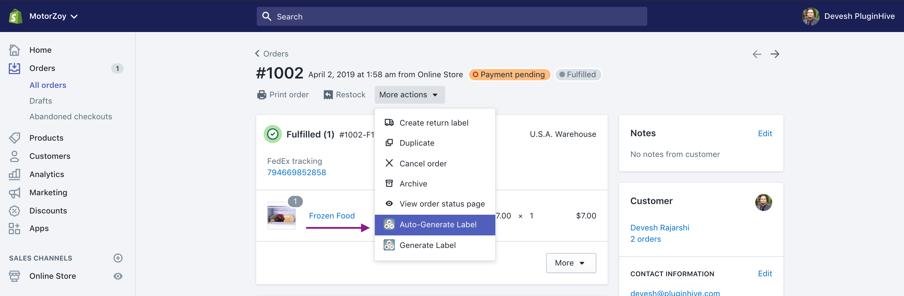 fedex shipment tracking