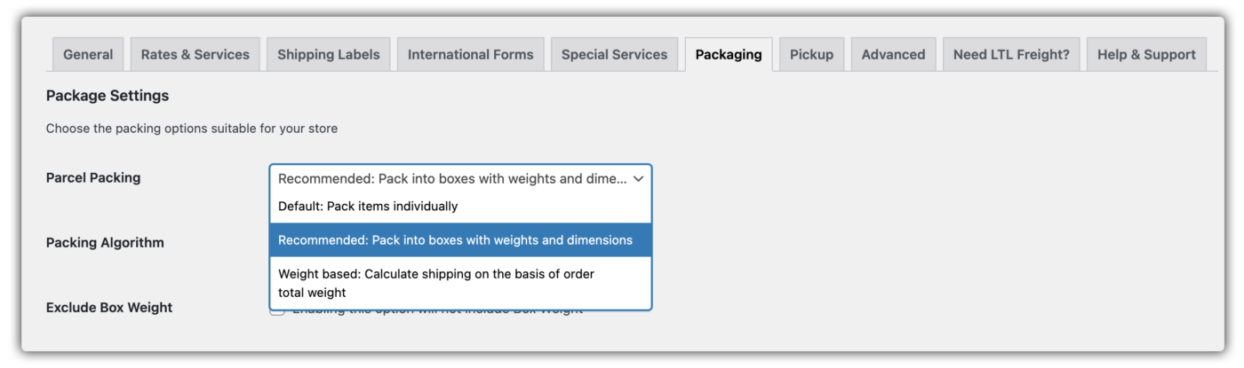 UPS Parcel Packaging Methods