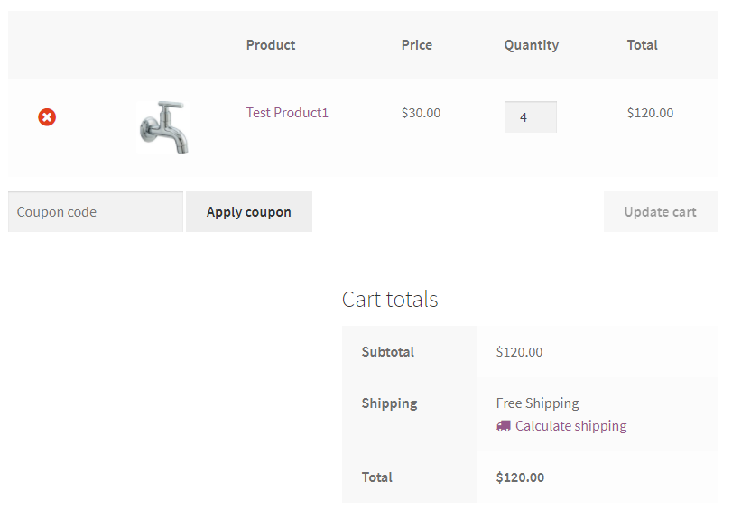 woocommerce free shipping with a weight slab