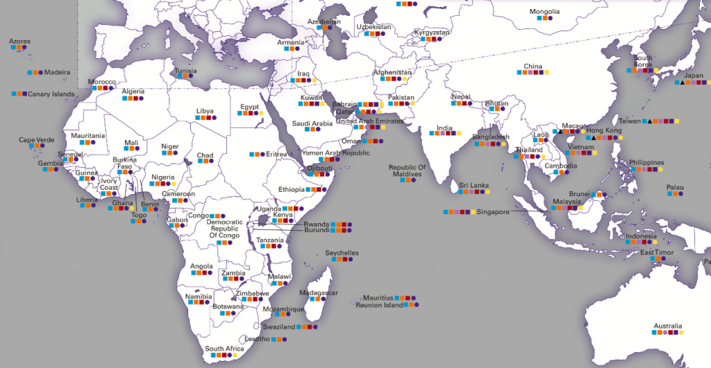 Fedex Zone Chart Map