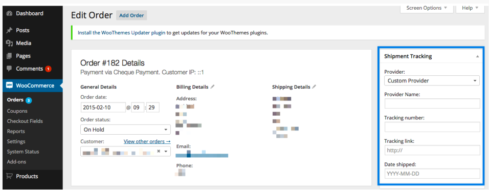 shipment tracking