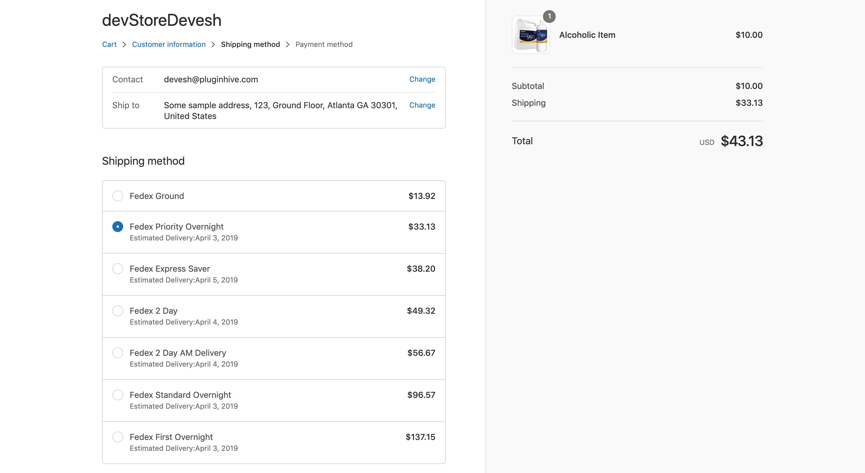 Paypal Shipping Rates 2019 Chart