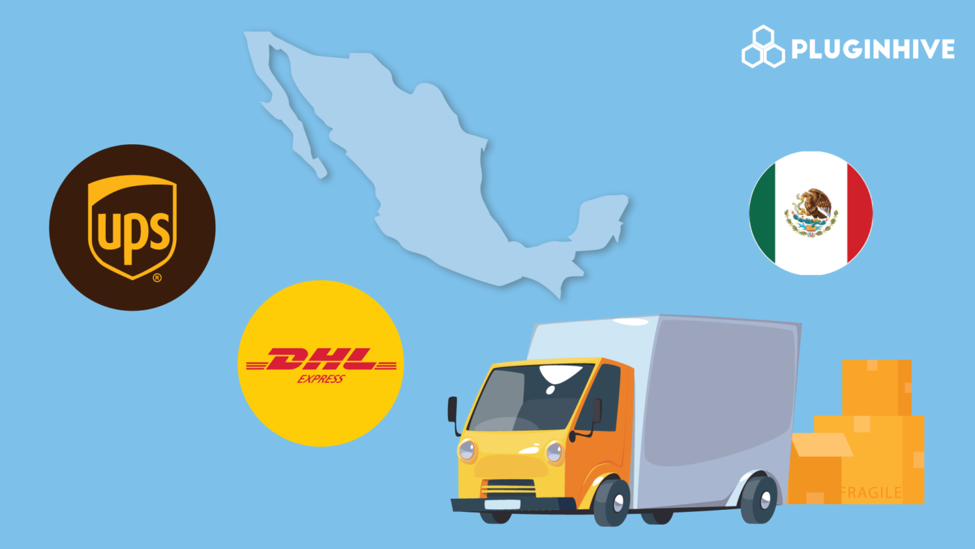 dhl and fedex shipping in mexico