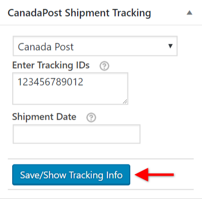Tracking details with your Customers via Email