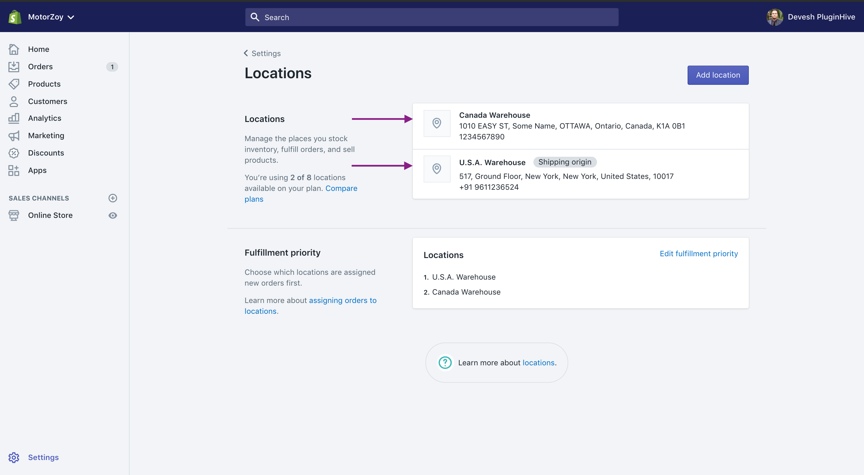 shopify fedex app