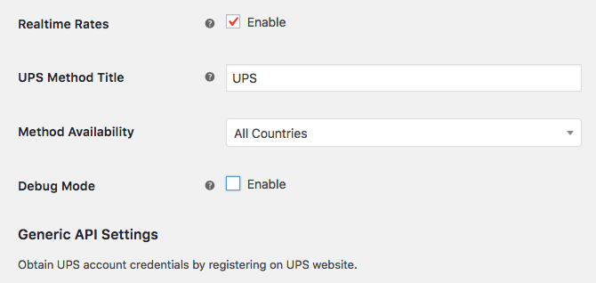 Setting up UPS Shipping on your WooCommerce