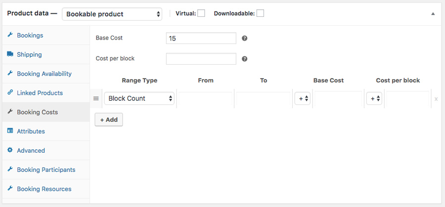 WooCommerce Bookings