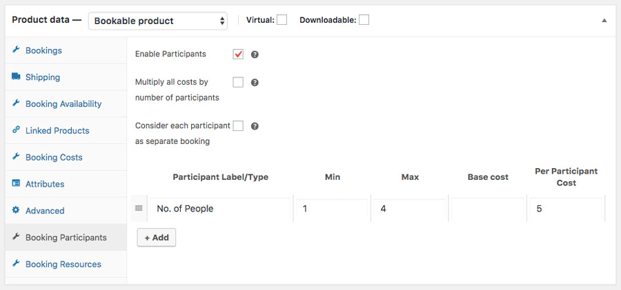 WooCommerce Bookings