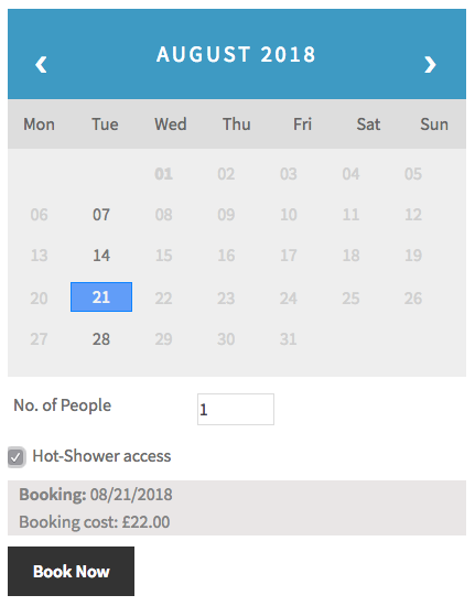 WooCommerce Bookings