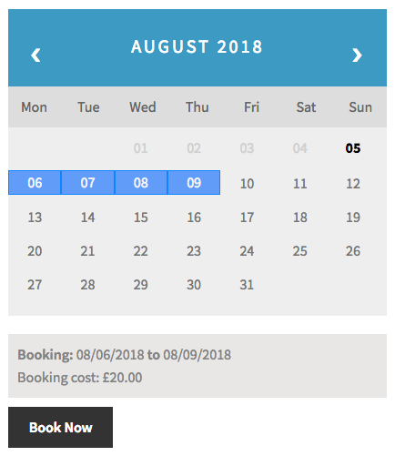 WooCommerce Bookings