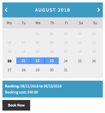 WooCommerce Bookings