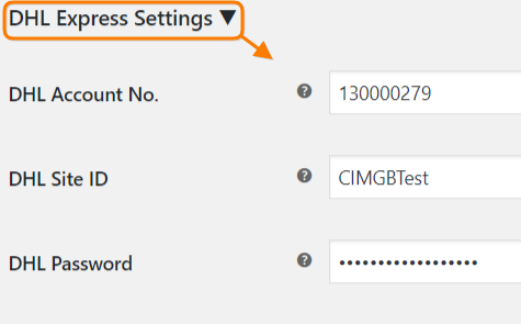 Configure DHL Account to get Real-time Shipping Rates