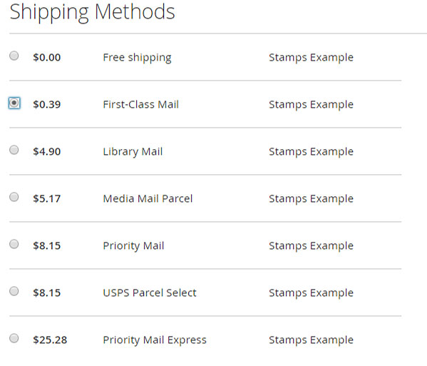 Real-time-shipping-rates