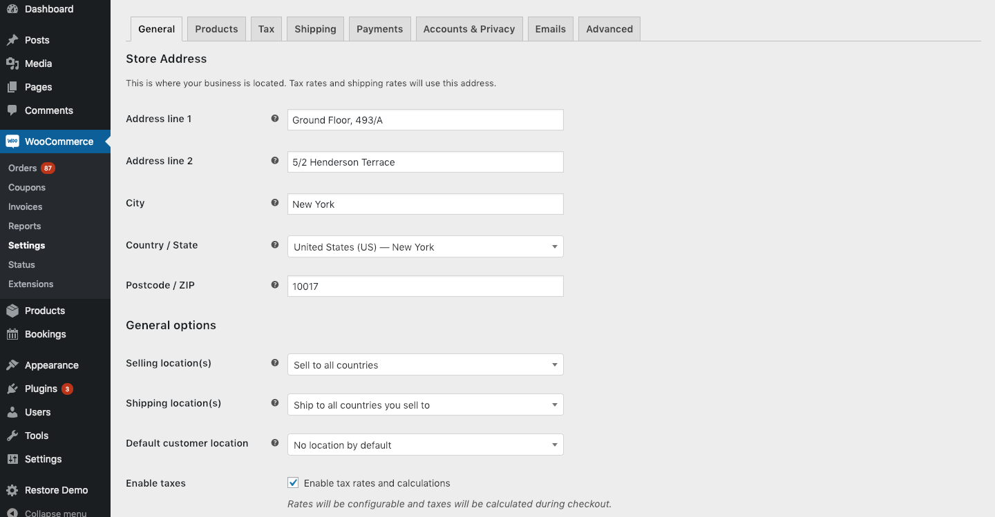 woocommerce_settings