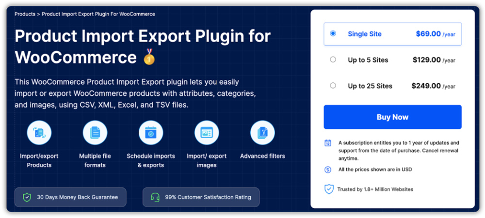 Product Import Export for WooCommerce – WebToffee