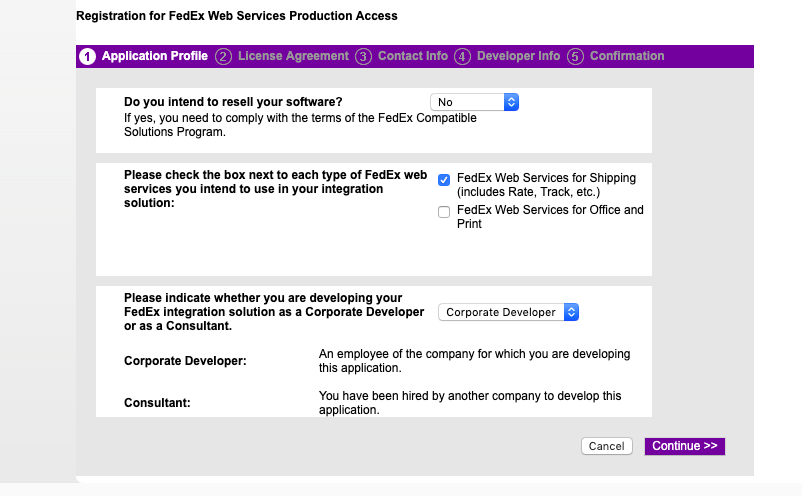 FedEx Form