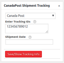 canada post shipment tracking