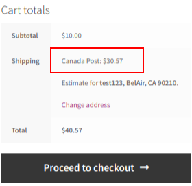 canada post shipping rates