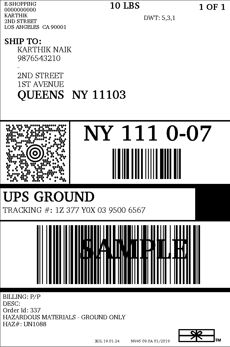 Featured image of post Ups Limited Quantity Label Printable You can even write out names or messages with our adhesive letters which make it easy to find what you need