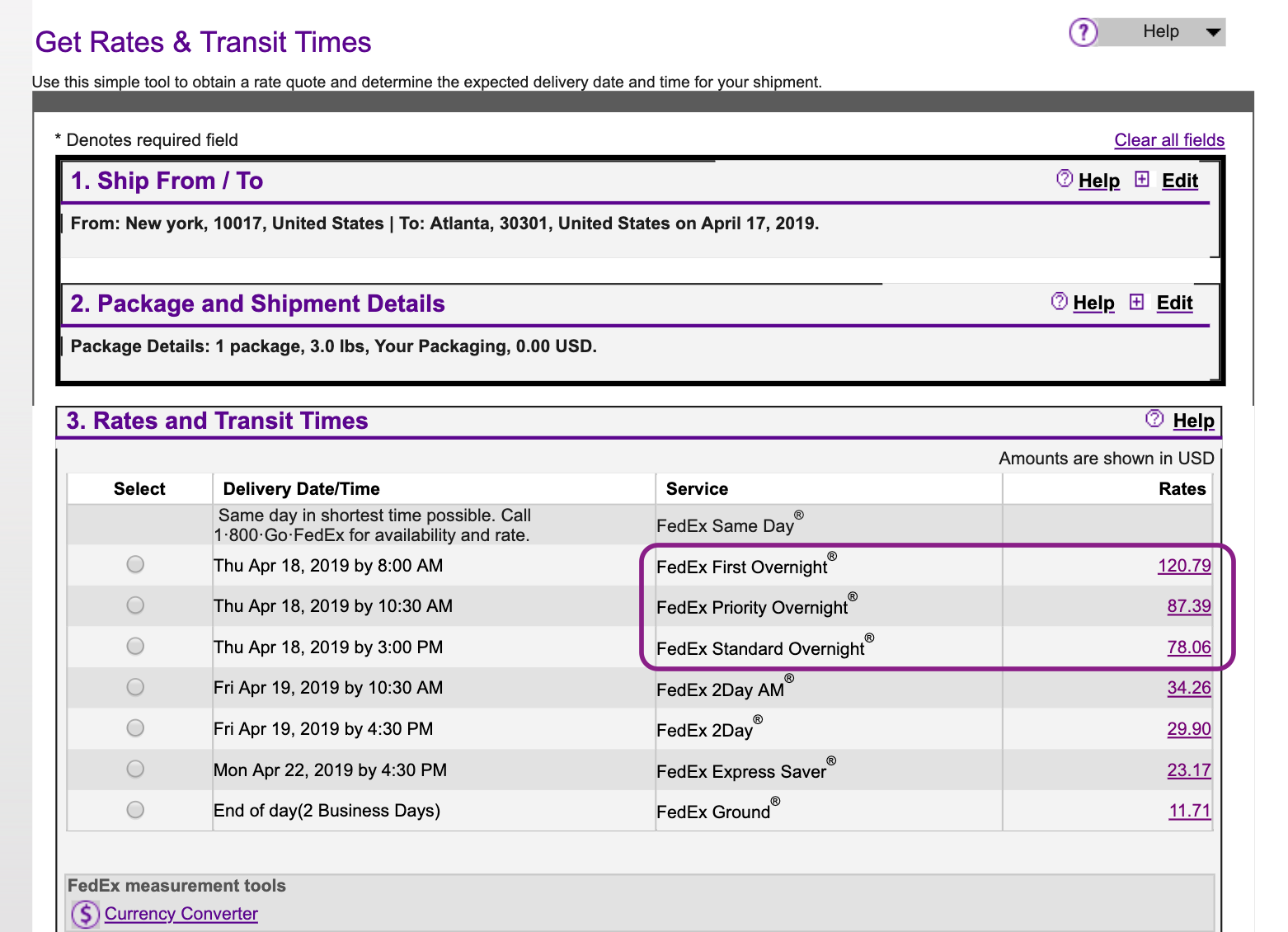 fedex priority overnight