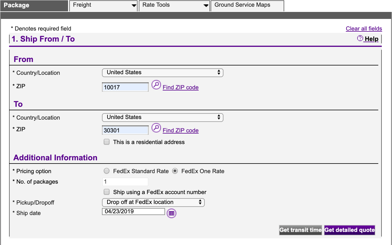 fedex home delivery