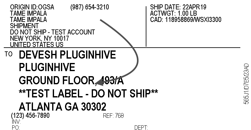 create fedex shipping label