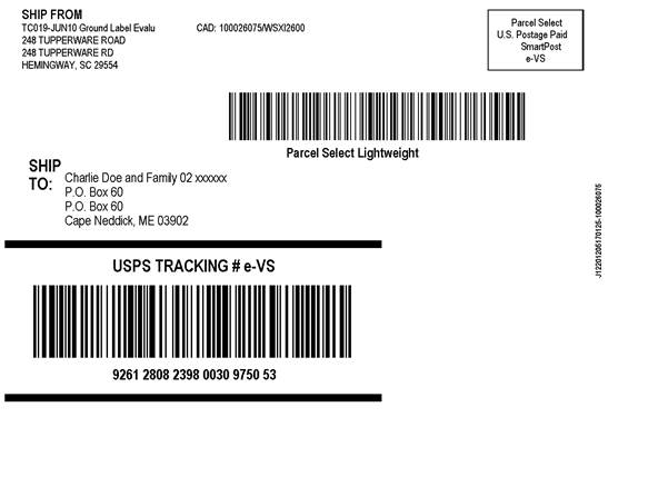 fedex smartpost label