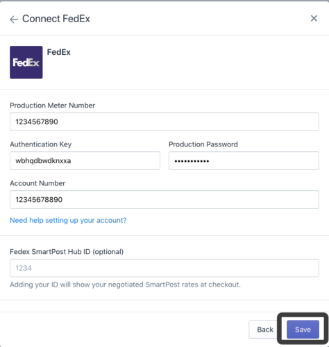 Connect FedEx