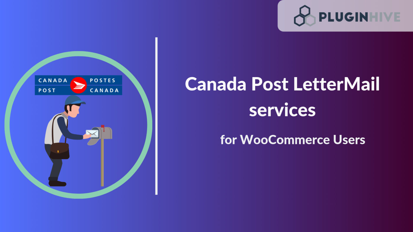 Canada post letter mail services