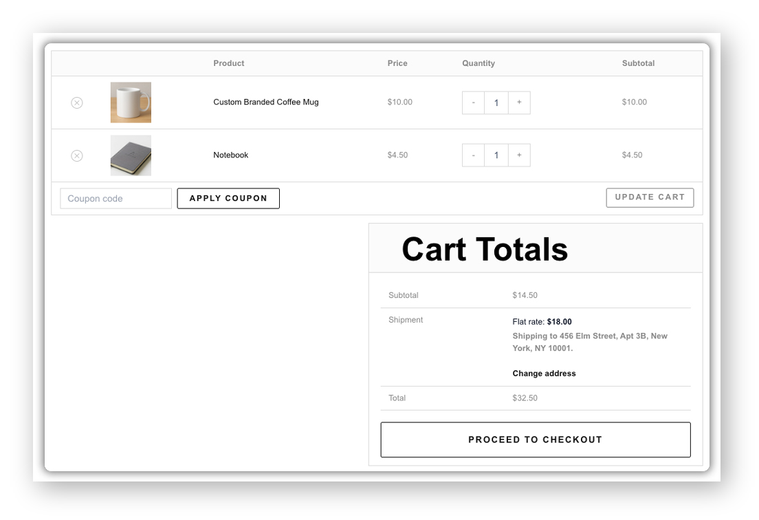 cart flat rate class surcharge