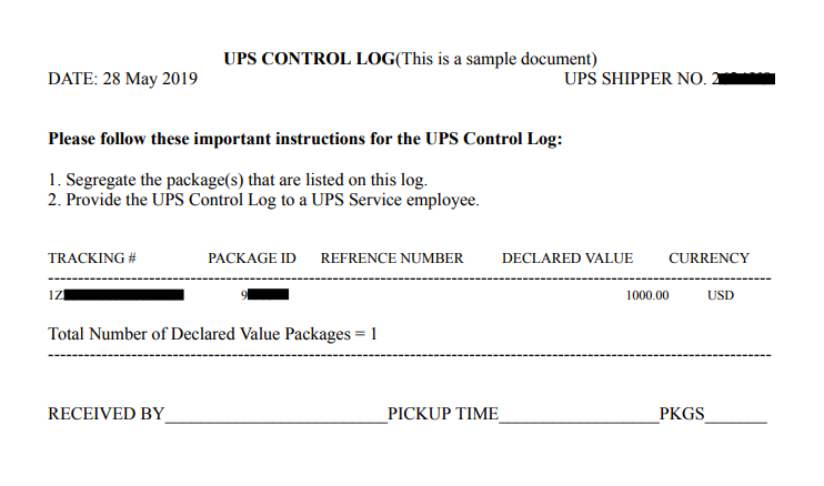 Control Log mrn