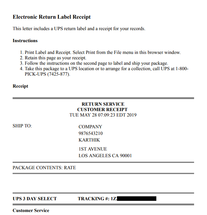 Ups International Rates Chart