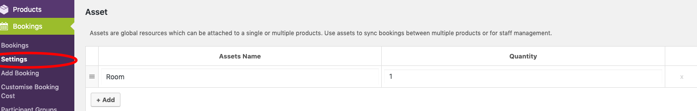 community hall woocommerce bookings