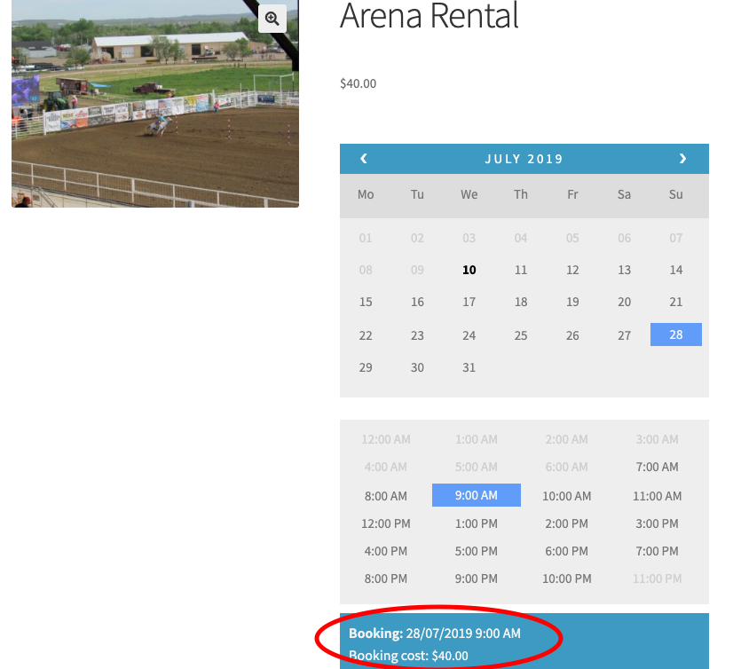 Indoor Arena Rentals