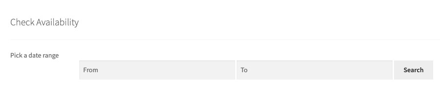 woocommerce bookings search