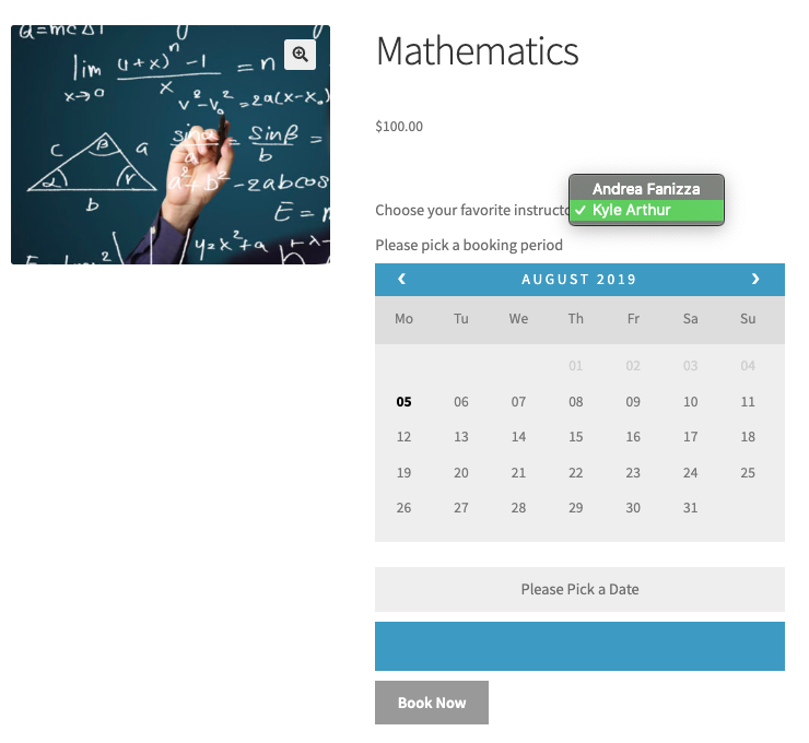 choosing staff for mathematics