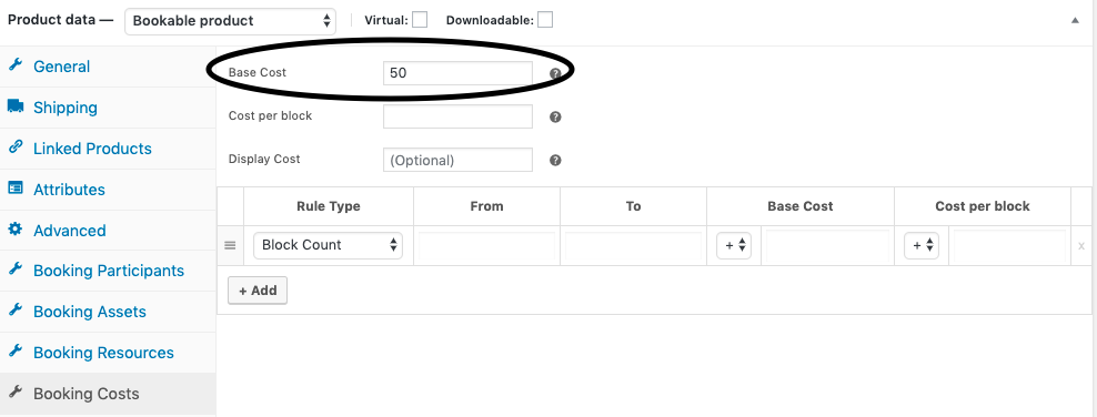 booking cost of english