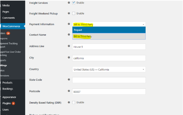 select bill of lading