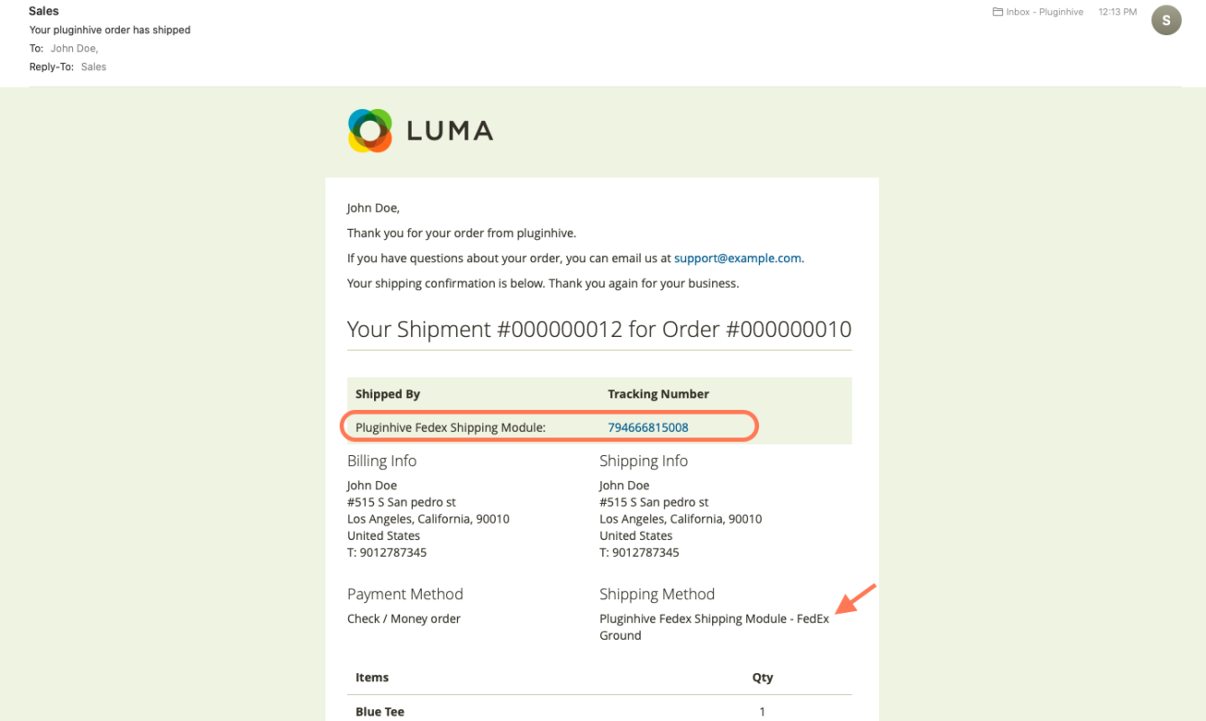 Automatically Send FedEx Shipment Tracking Details to Customers