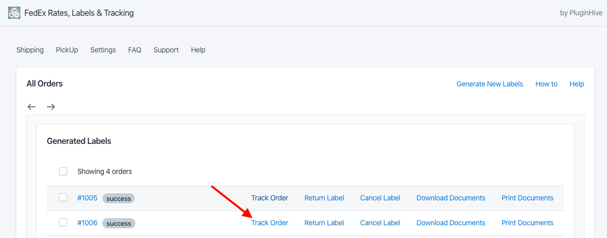 Track the FedEx SameDay City Order