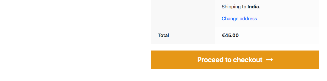 woocommerce catr page with booking cost