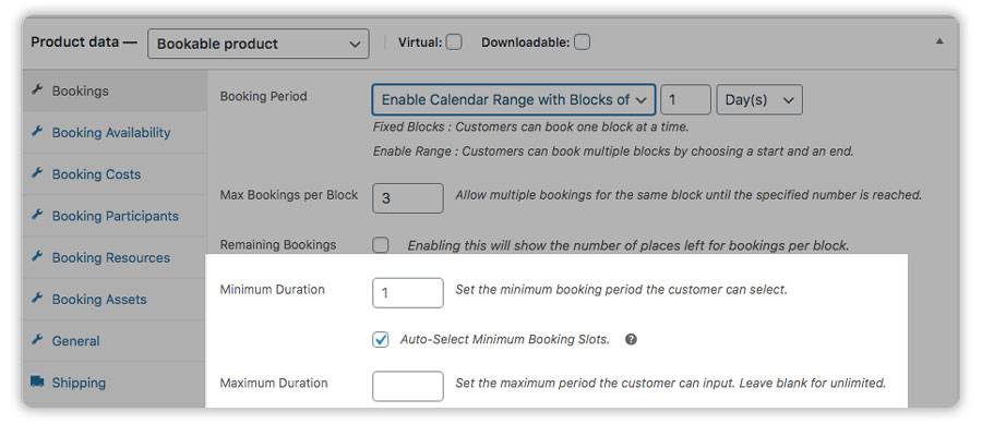 Booking-Duration